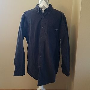 Men's Woolrich shirt dark brown